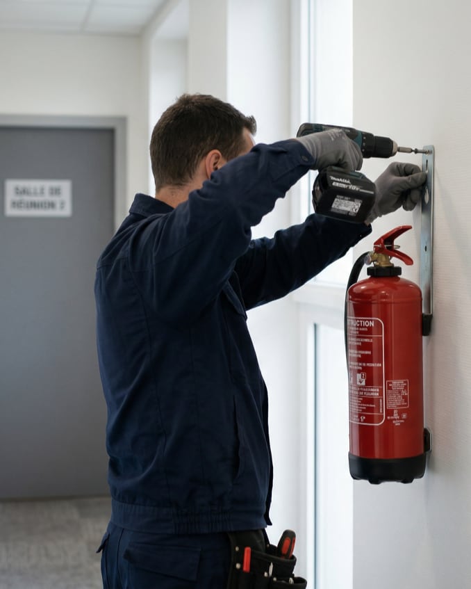 Installation sécurité incendie